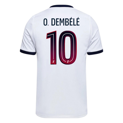 O. DEMBÉLÉ #10 Les Paris Extérieur Maillot 2026/27 Blanc