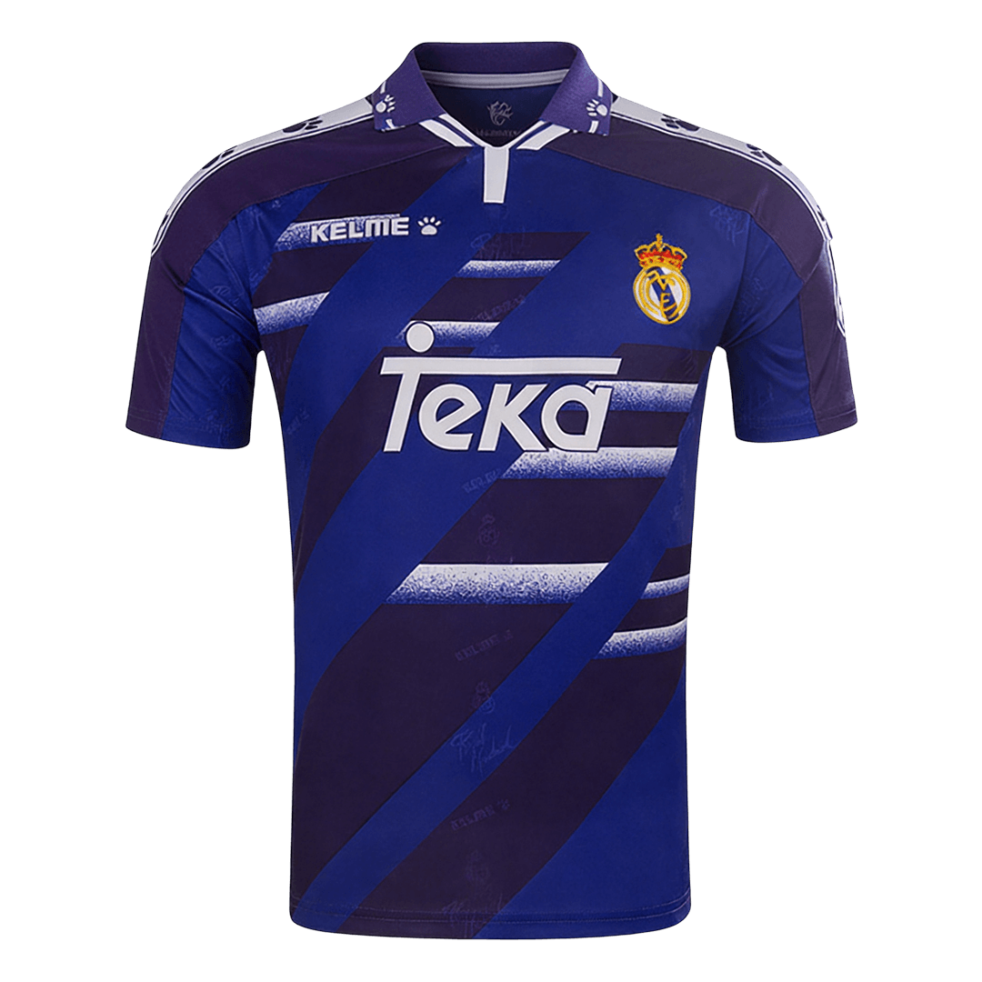 Retro Real Madrid Extérieur Maillot 1994/96 Violet