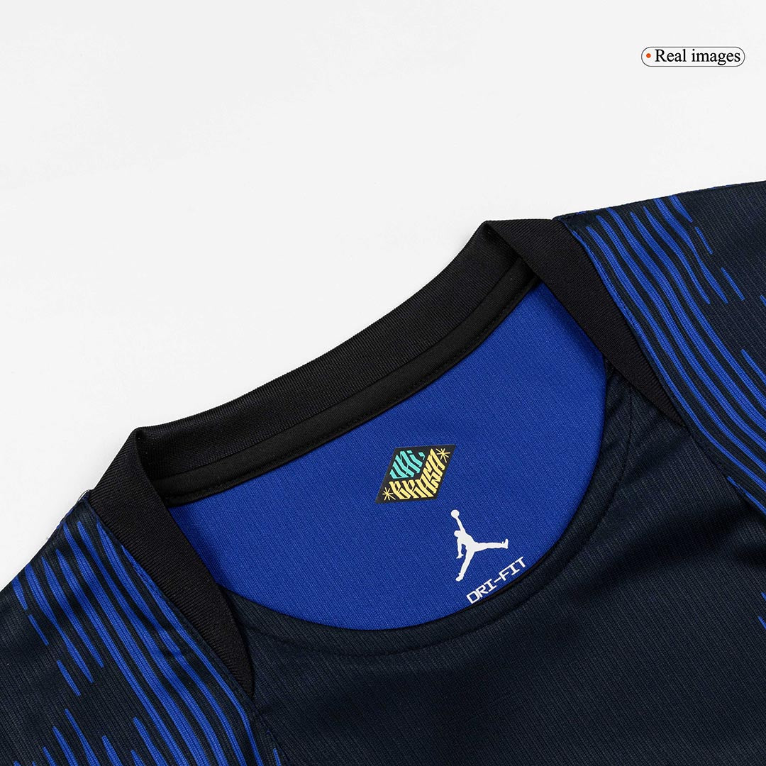 VINI JR. #7 Brésil Extérieur Maillot - Coupe du Monde 2026 Bleu marine