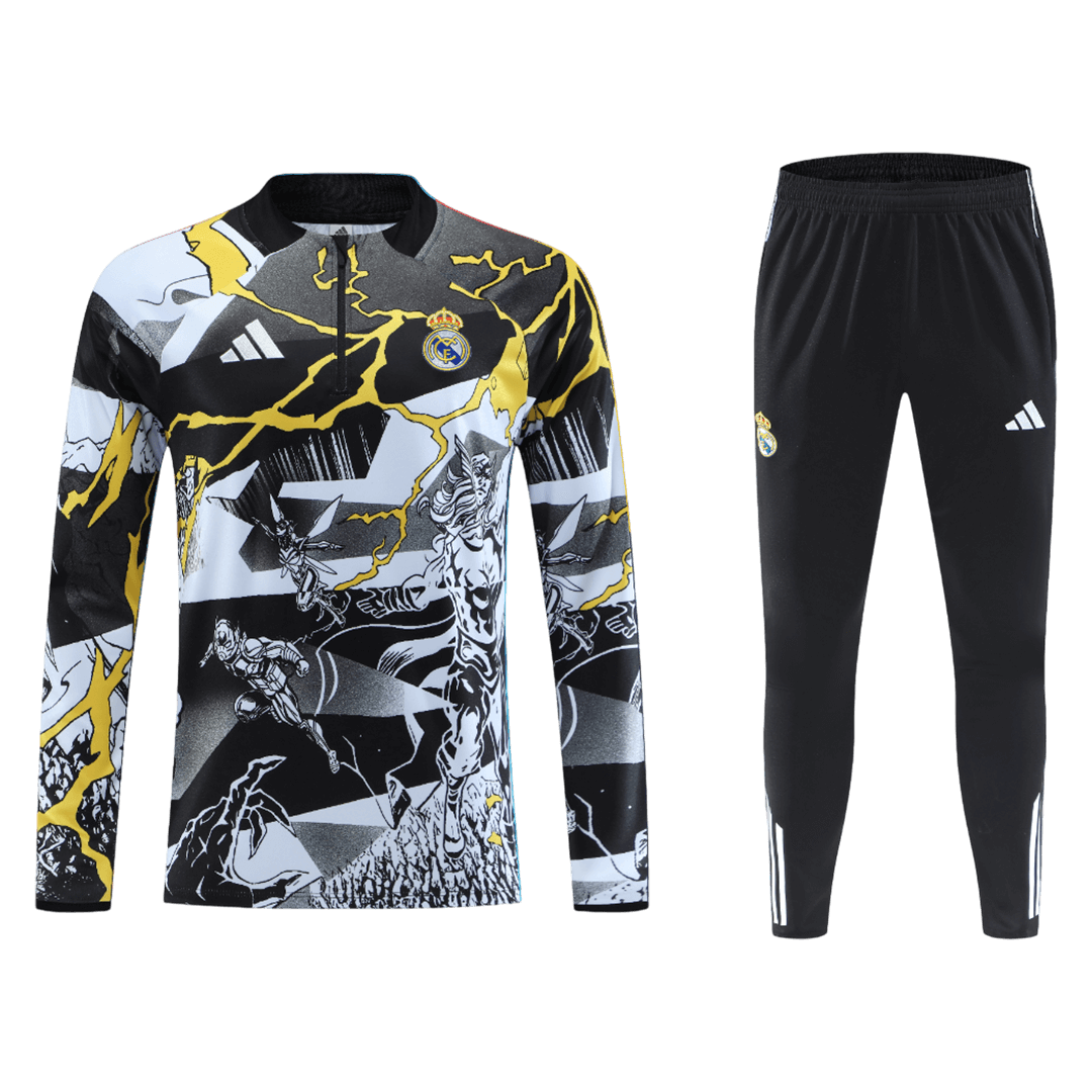 Real Madrid Sweatshirt Kit 2025/26 Noir