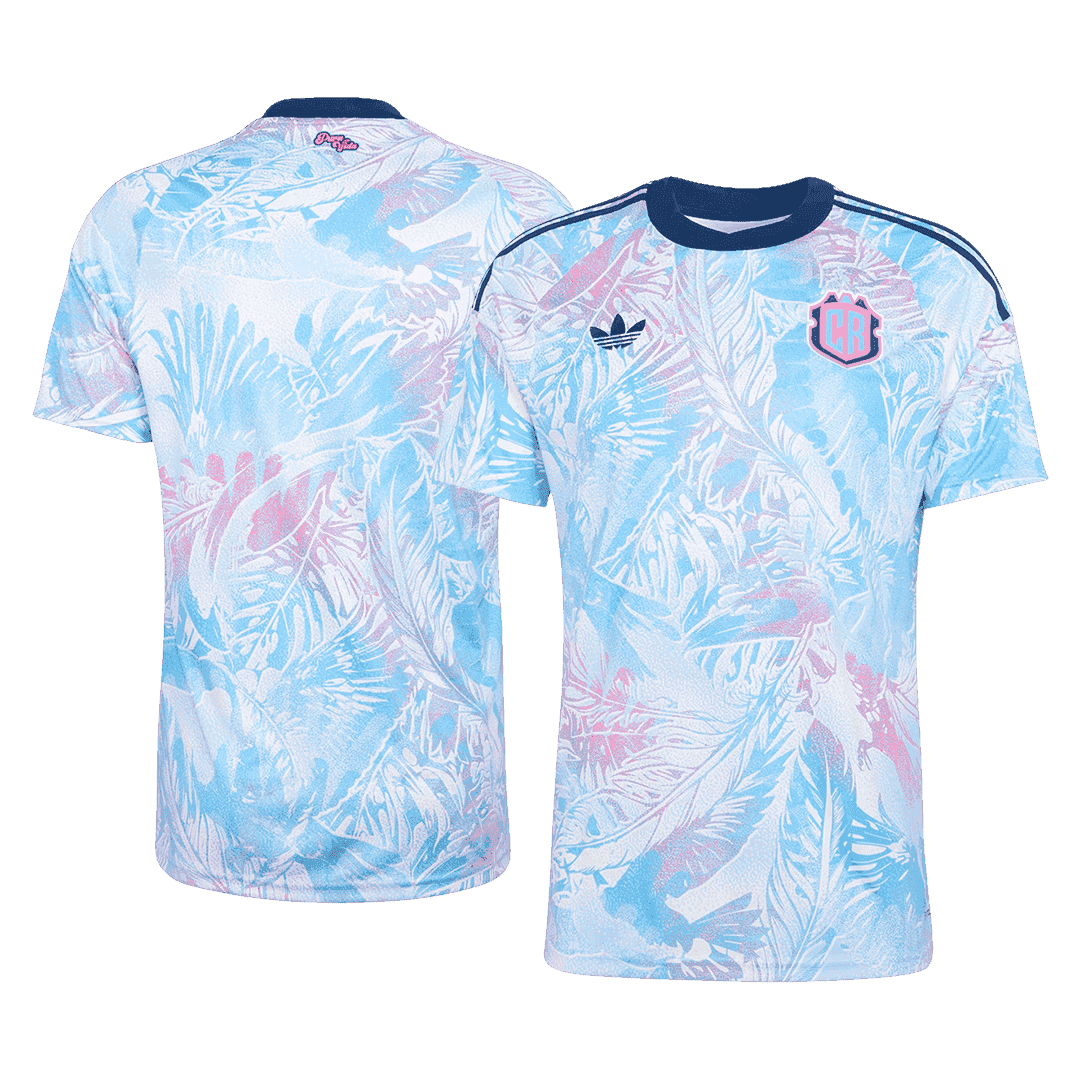 Costa Rica Extérieur Maillot - Coupe du Monde 2026 Bleu Grande Taille