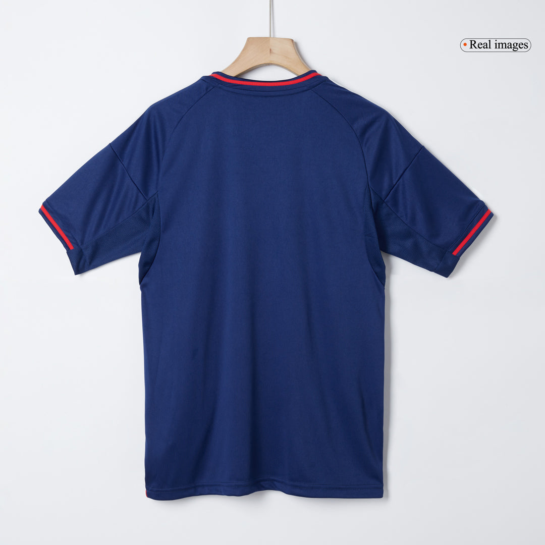 Vente Flash Olympique Lyonnais Extérieur Maillot 2025/26 Bleu marine