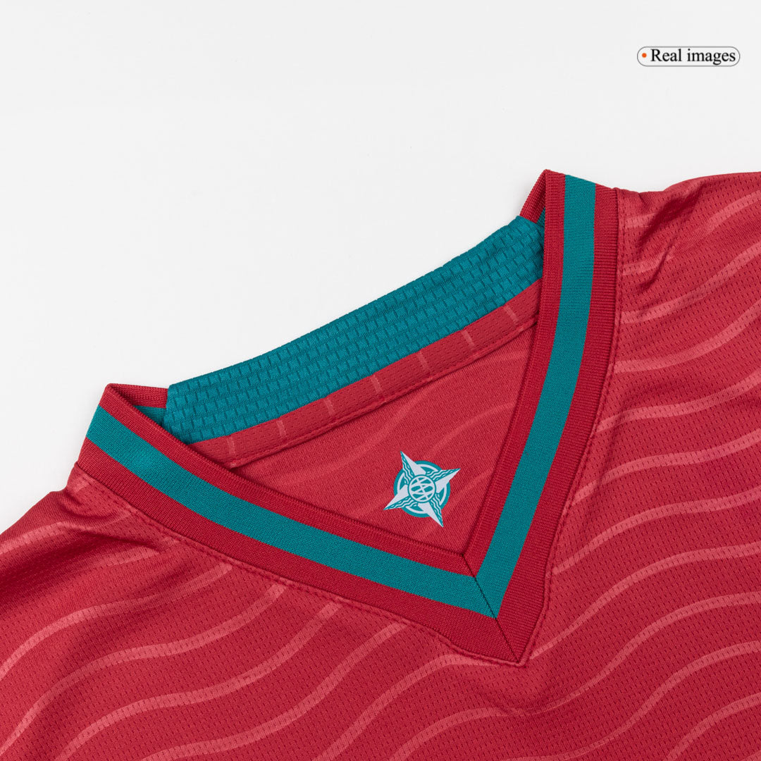 BERNARDO #10 Portugal Domicile Maillot - Coupe du Monde 2026 Rouge