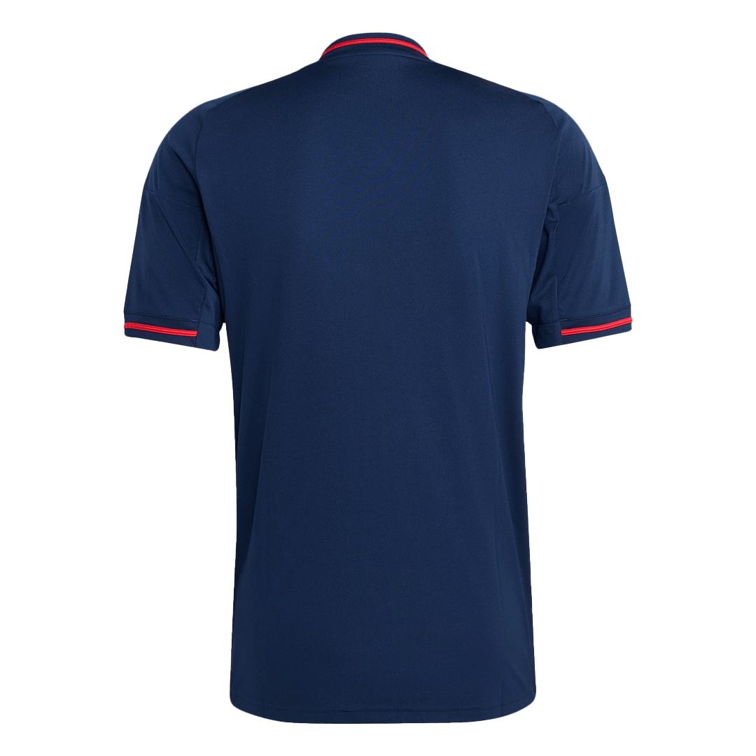 Vente Flash Olympique Lyonnais Extérieur Maillot 2025/26 Bleu marine