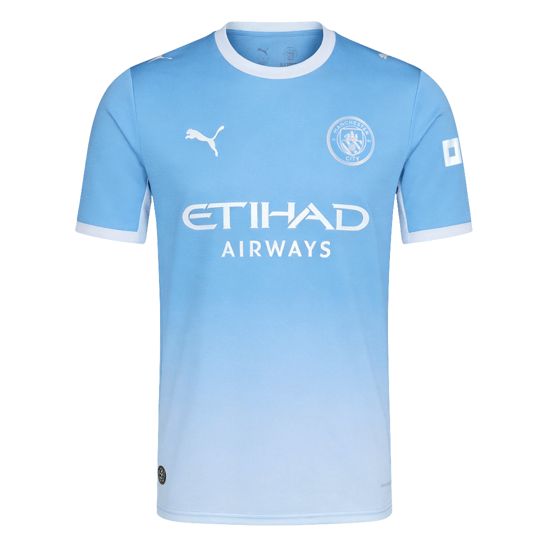 CHERKI #10 Manchester City Domicile Maillot 2026/27 Bleu