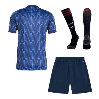 Vente Flash Arsenal Extérieur Maillot Kit 2025/26 Bleu