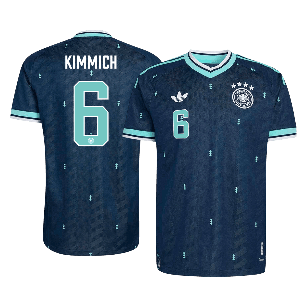 KIMMIC #6 Allemagne Extérieur Maillot - Coupe du Monde 2026 Bleu marine Joueur
