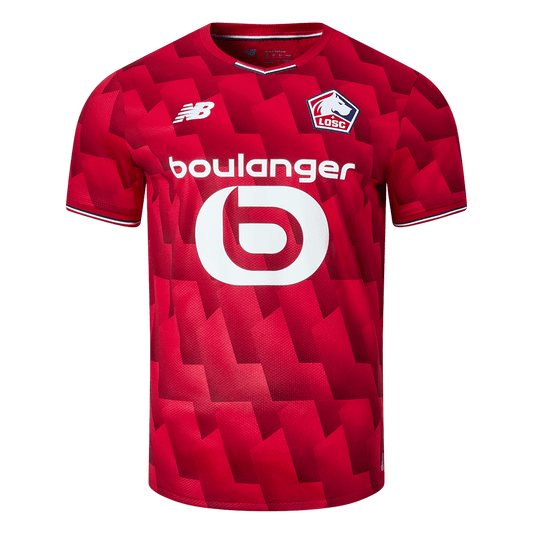 Vente Flash LOSC Domicile Maillot 2025/26 Rouge