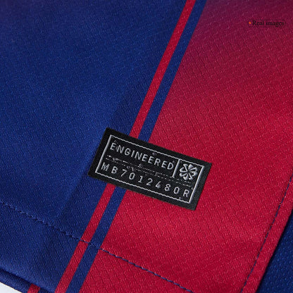 Barcelone Domicile Maillot Kit 2025/26 Rouge et Bleu