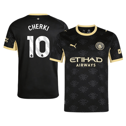 CHERKI #10 Manchester City Extérieur Maillot 2026/27 Noir