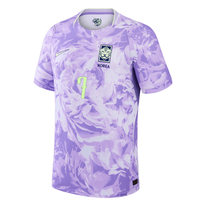 HEUNGMIN #7 Corée du Sud Extérieur Maillot - Coupe du Monde 2026 Violet Joueur