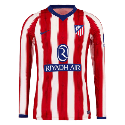 Atlético Domicile Maillot Manches Longues 2026/27 Rouge&Blanc
