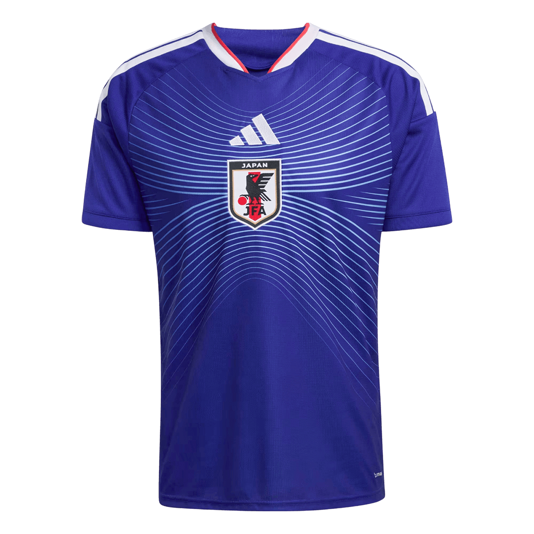 Japon Domicile Maillot Kit Coupe du Monde 2026 Bleu marine