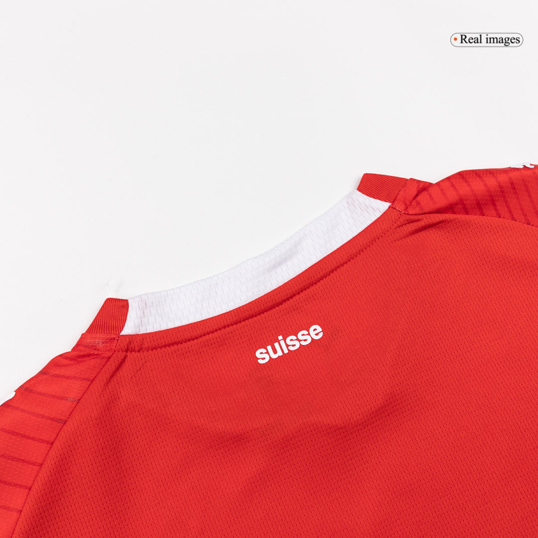 Suisse Domicile Maillot - Coupe du Monde 2026 Rouge