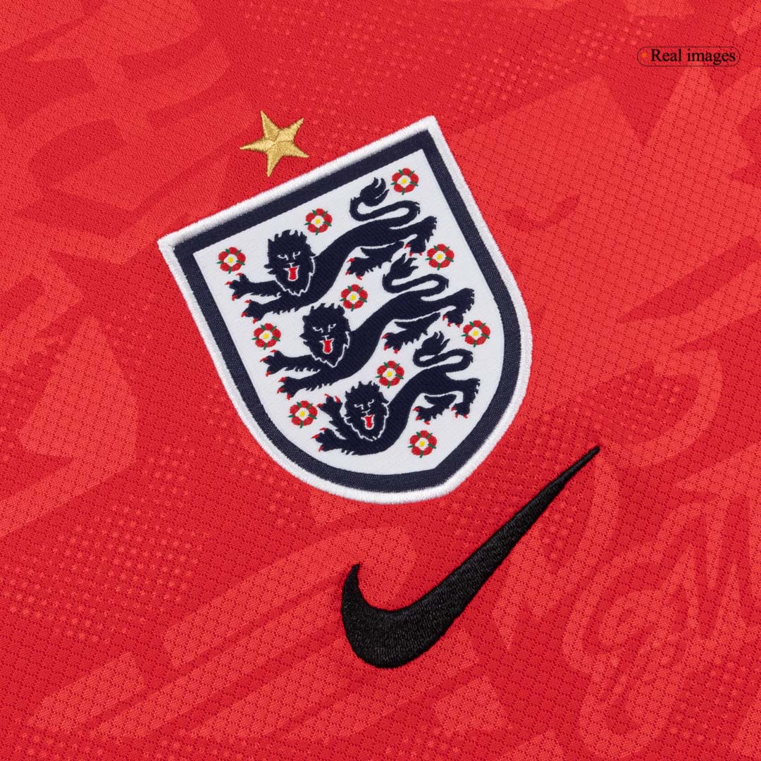 RICE #4 Angleterre Extérieur Maillot - Coupe du Monde 2026 Rouge