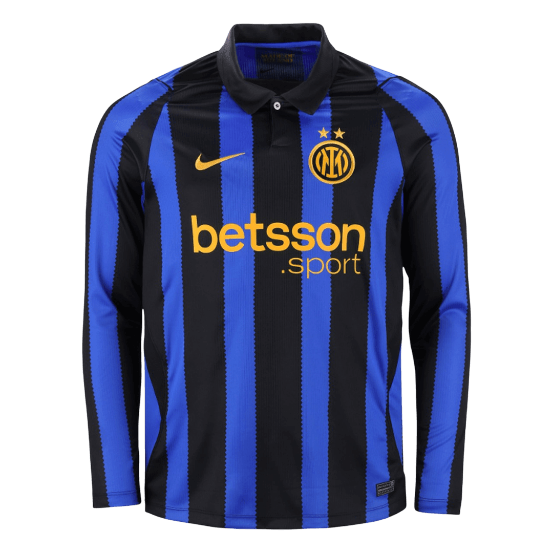 Inter Milan Domicile Maillot Manches Longues 2026/27 Blue&Black