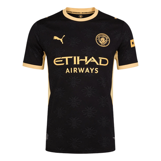 Manchester City Extérieur Maillot 2026/27 Noir Joueur