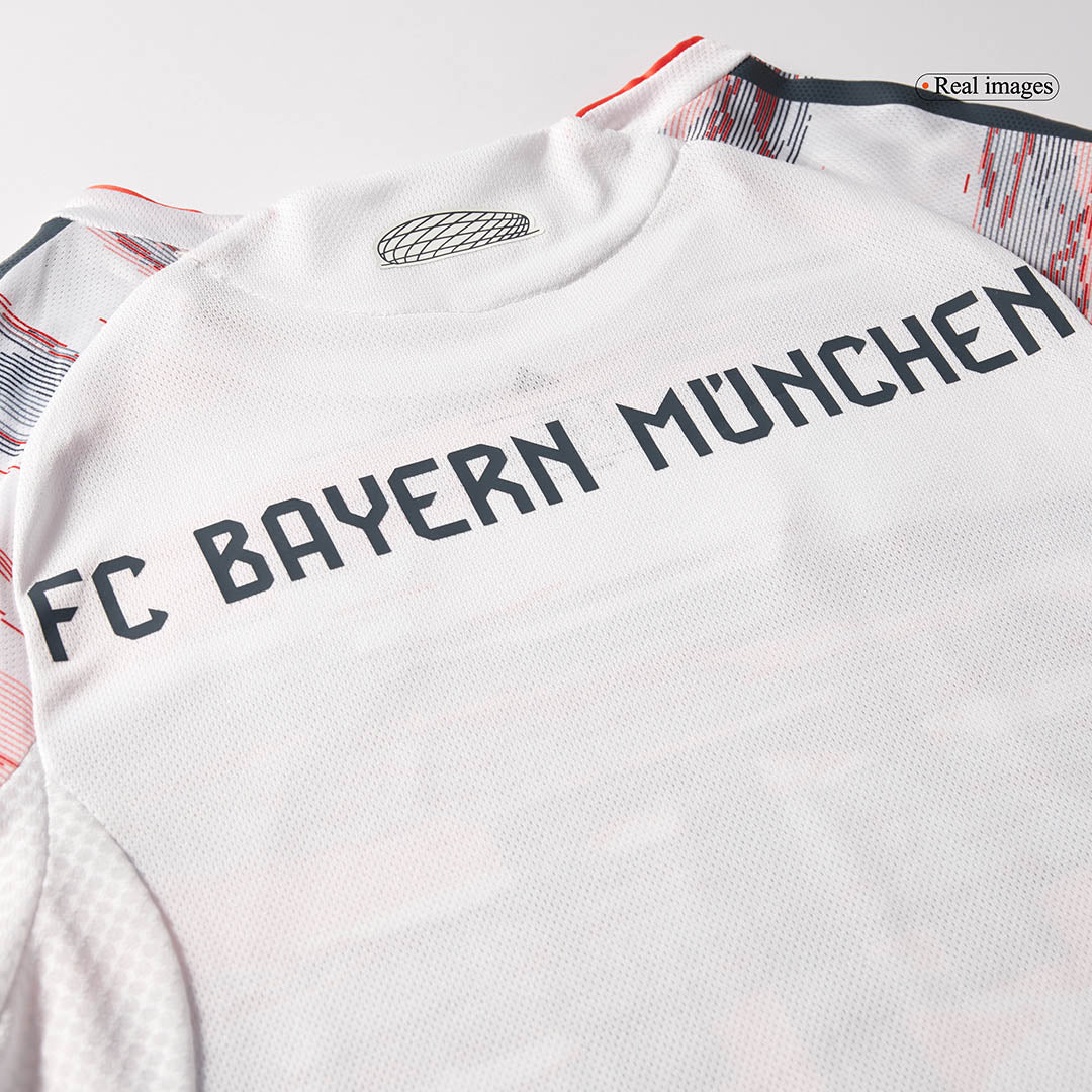 Munich Extérieur Maillot 2025/26 Blanc Joueur Grande Taille