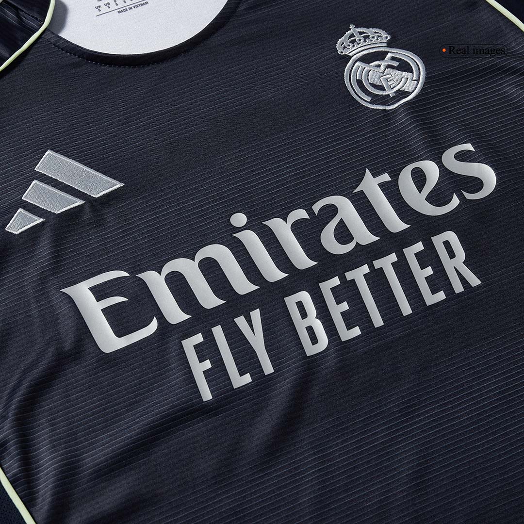 TCHOUAMENI #14 Real Madrid Extérieur Maillot 2025/26 Bleu marine