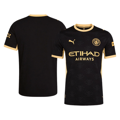 HAALAND #9 Manchester City Extérieur Maillot 2026/27 Noir Joueur