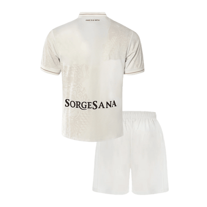 Naples Extérieur Maillot Kit 2025/26 Junior Blanc