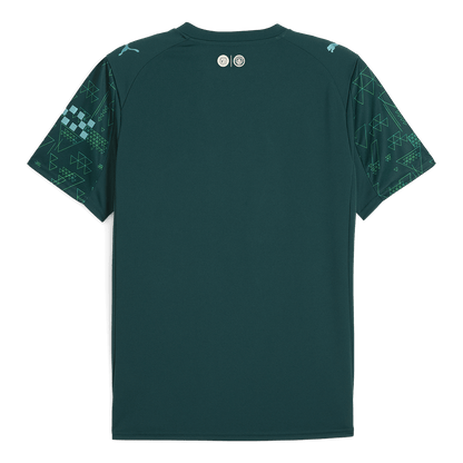 Manchester City Fourth Maillot 2025/26 Vert Grande Taille