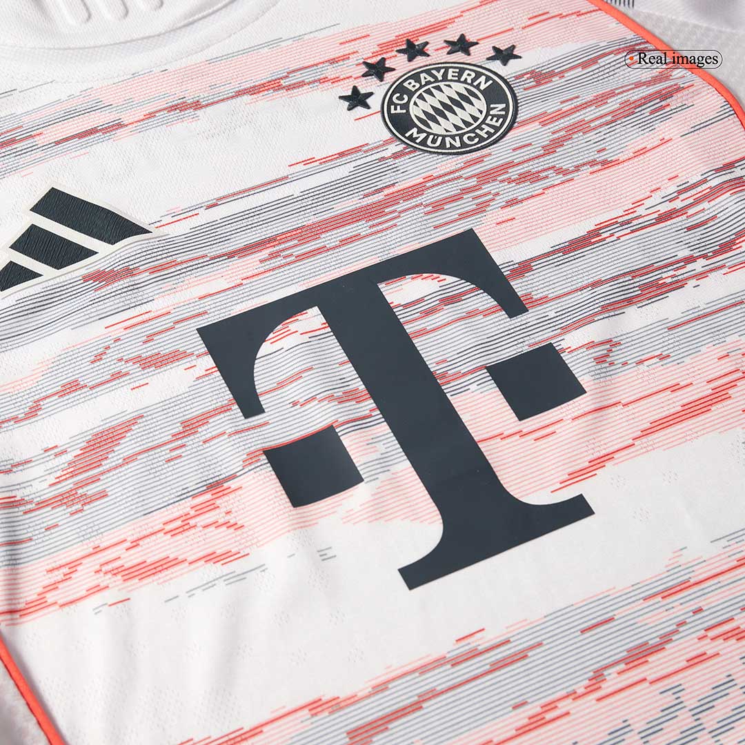 Munich Extérieur Maillot 2025/26 Blanc Joueur Grande Taille