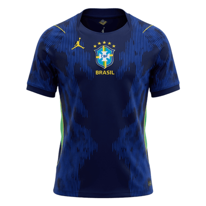 Brésil Extérieur Maillot Kit - Coupe du Monde 2026 Bleu