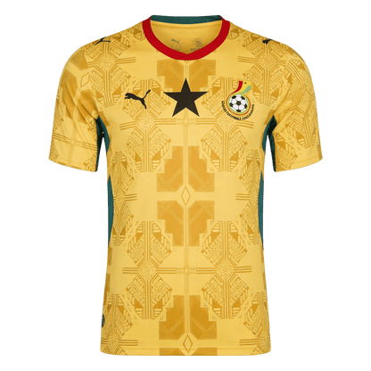 Ghana Extérieur Maillot - Coupe du Monde 2026 Jaune
