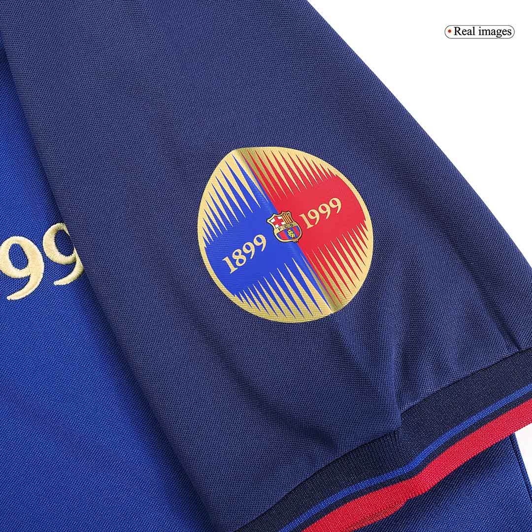 GUARDIOLA #4 Retro Barcelona Domicile Maillot 1999/00-100th Anniversaire