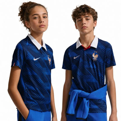 Vente Flash France Domicile Maillot Kit - Coupe du Monde 2026 Enfant Bleu