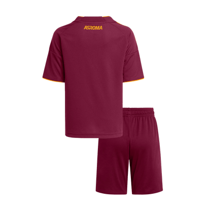 Vente Flash Roma Domicile Maillot Kit 2025/26 Enfant Rouge