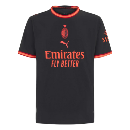 AC Milan Third Maillot 2026/27 Noir Joueur