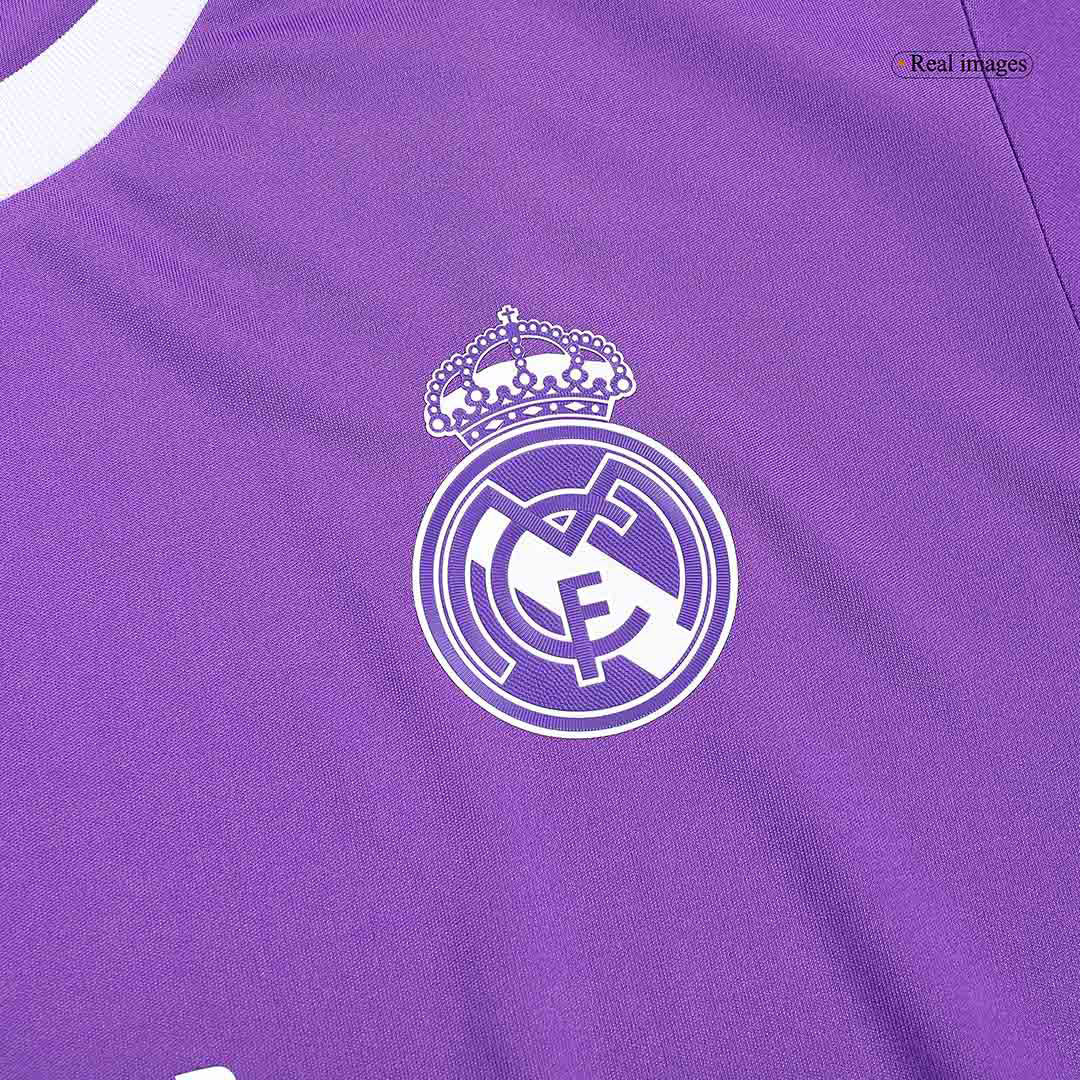 SERGIO RAMOS #4 Retro Real Madrid Extérieur Maillot Manches Longues 2016/17