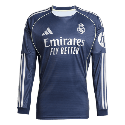 Real Madrid Extérieur Maillot Manches Longues 2025/26