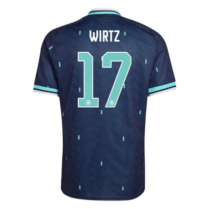 WIRTZ #17 Allemagne Extérieur Maillot - Coupe du Monde 2026 Bleu marine