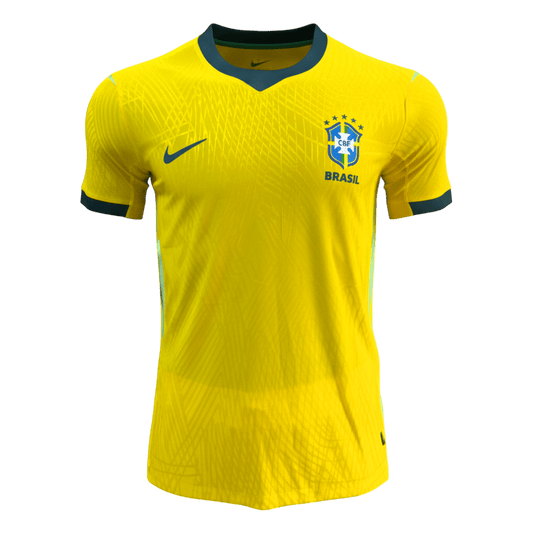 Vente Flash Brésil Domicile Maillot Coupe du Monde 2026 Jaune Joueur