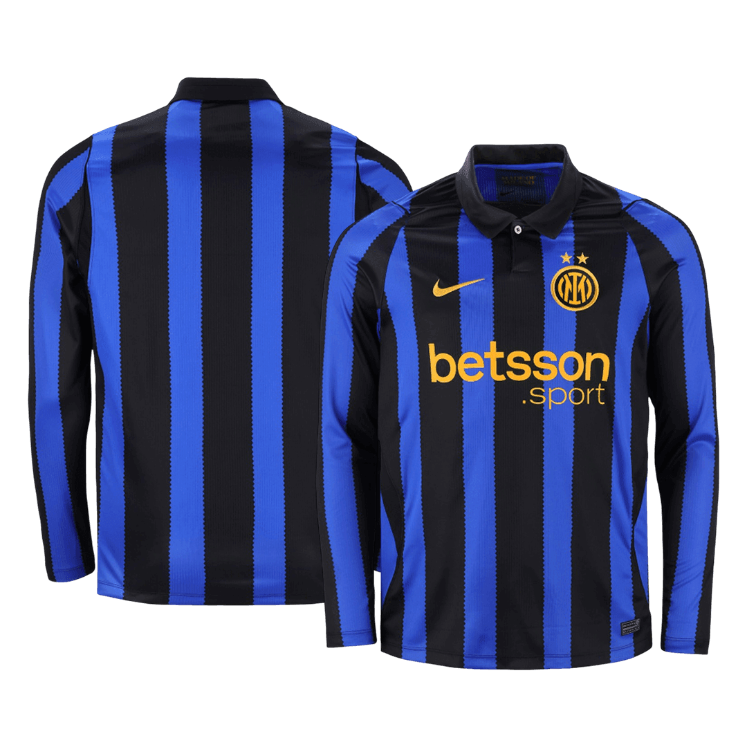 Inter Milan Domicile Maillot Manches Longues 2026/27 Blue&Black