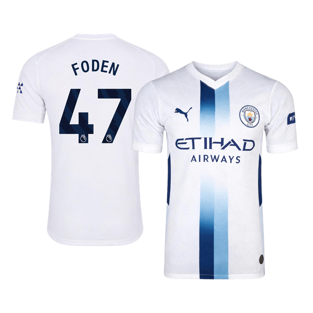 FODEN #47 Manchester City Third Maillot 2026/27 Blanc