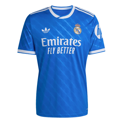 ARDA GÜLER #15 Real Madrid Third Maillot 2025/26 Bleu