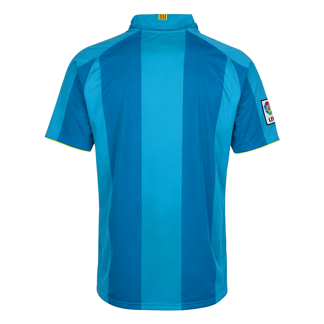 Vente Flash Retro Barcelone Extérieur Maillot 2007/08 Bleu