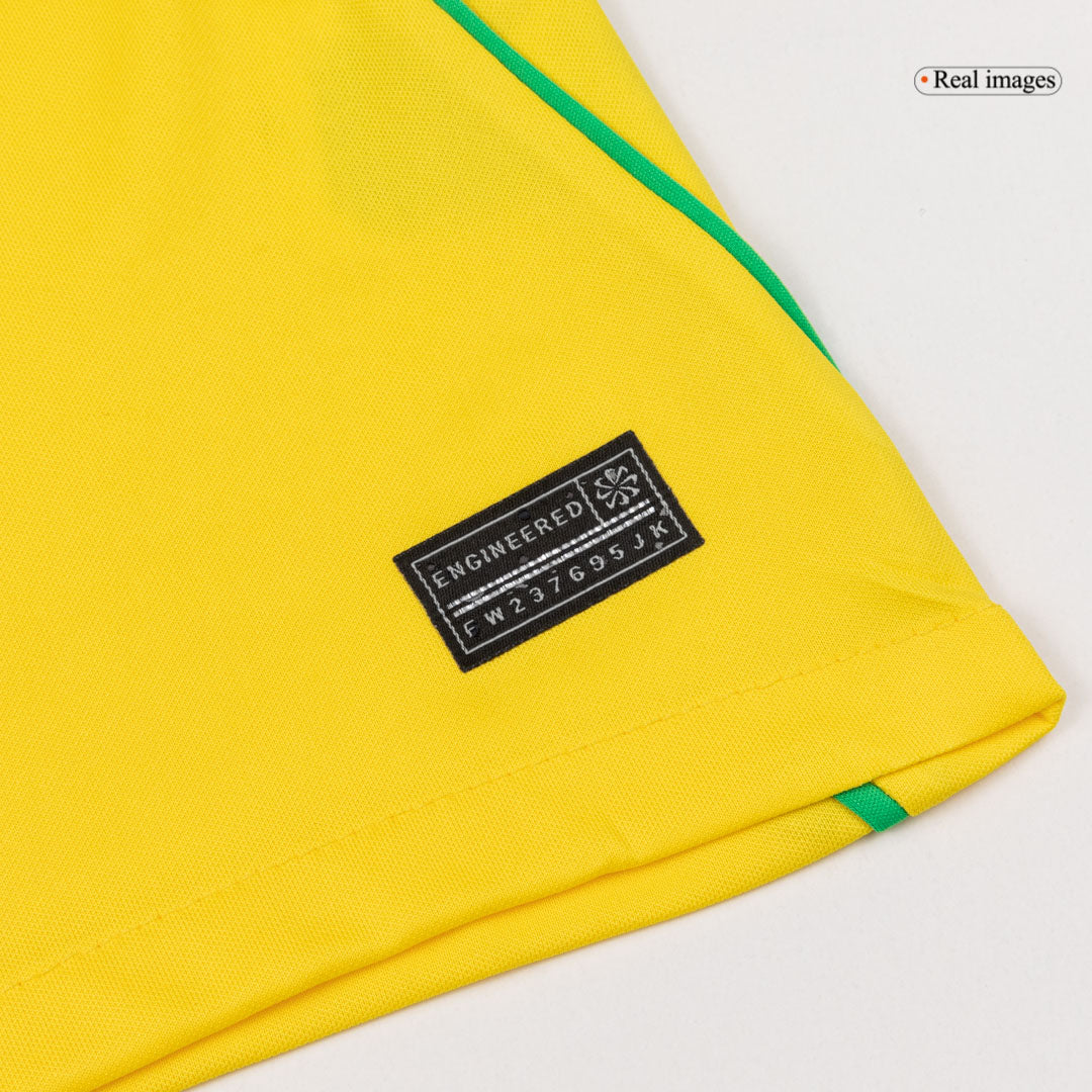 CASEMIRO #5 Brésil Domicile Maillot - Coupe du Monde 2026 Jaune