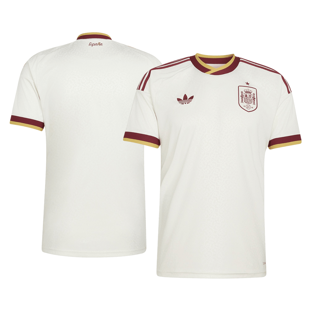 Espagne Extérieur Maillot - Coupe du Monde 2026 Blanc