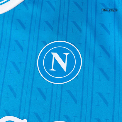 LUKAKU #9 Naples Domicile Maillot 2025/26 Bleu
