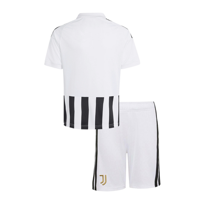 Vente Flash Juventus Domicile Maillot Kit 2026/27 Noir&Blanc Enfant