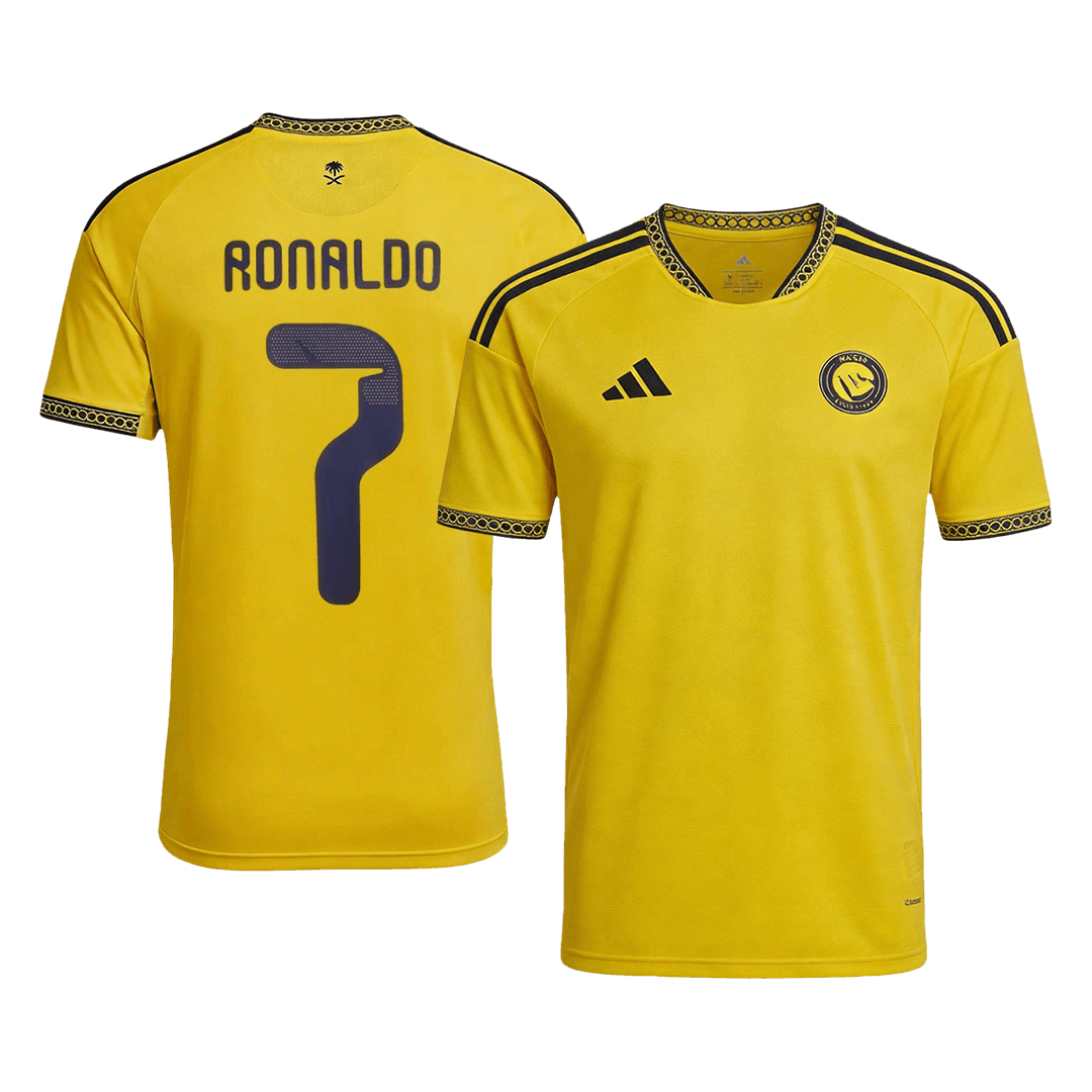 RONALDO #7 Al Nassr Domicile Maillot 2026/27 Jaune