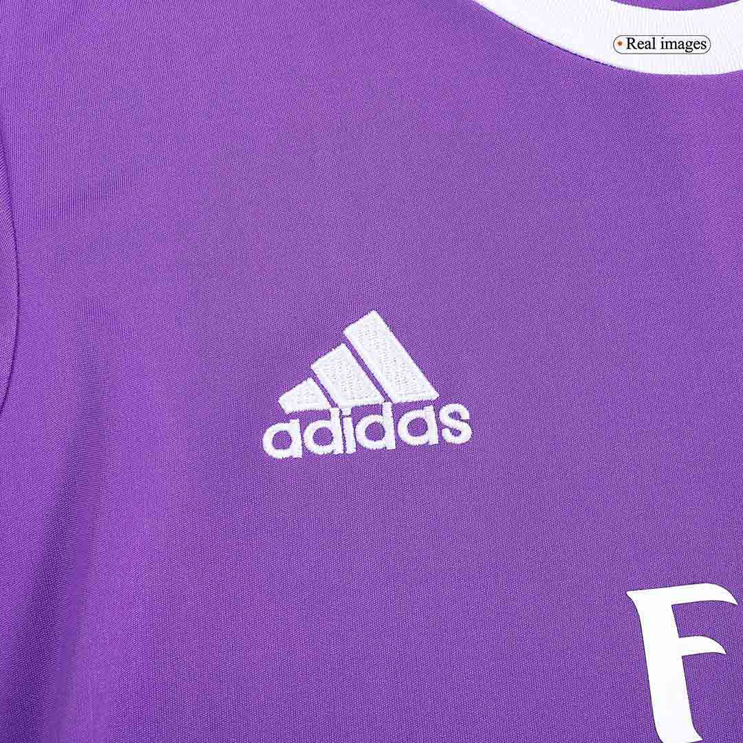 SERGIO RAMOS #4 Retro Real Madrid Extérieur Maillot Manches Longues 2016/17