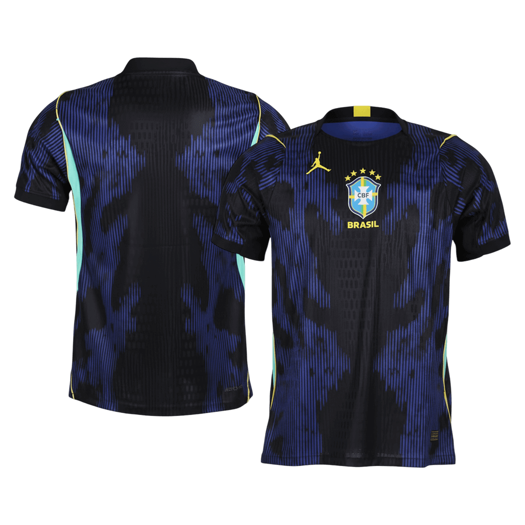 Vente Flash Brésil Extérieur Maillot Coupe du Monde 2026 Bleu marine