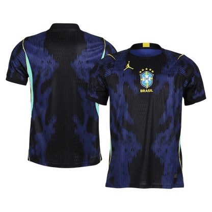 Vente Flash Brésil Extérieur Maillot Coupe du Monde 2026 Bleu marine
