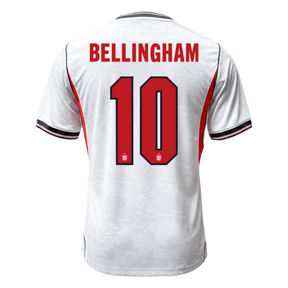 BELLINGHAM #10 Angleterre Domicile Maillot - Coupe du Monde 2026 Blanc Joueur
